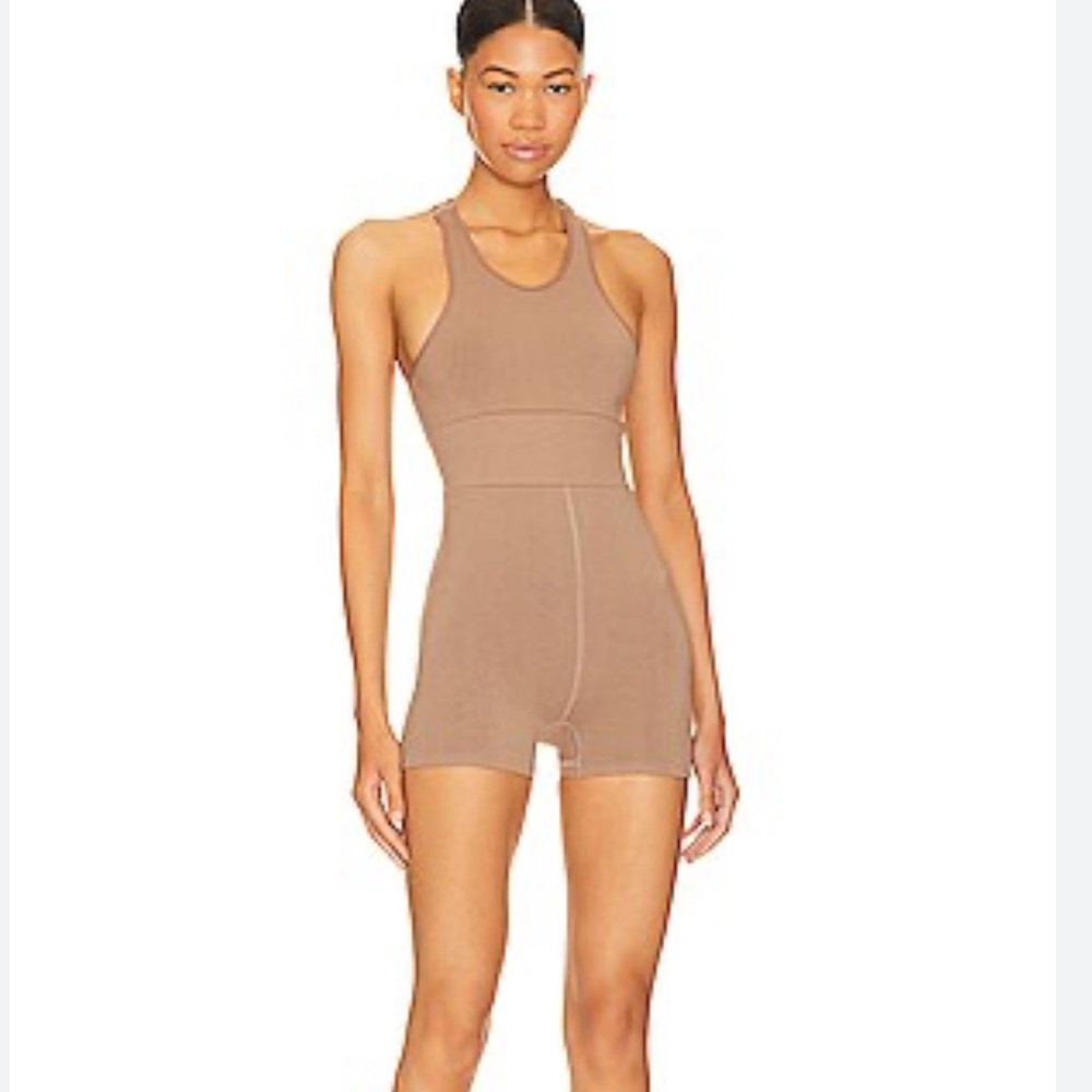 Free People M/L Every single time runsie in Moon Rock